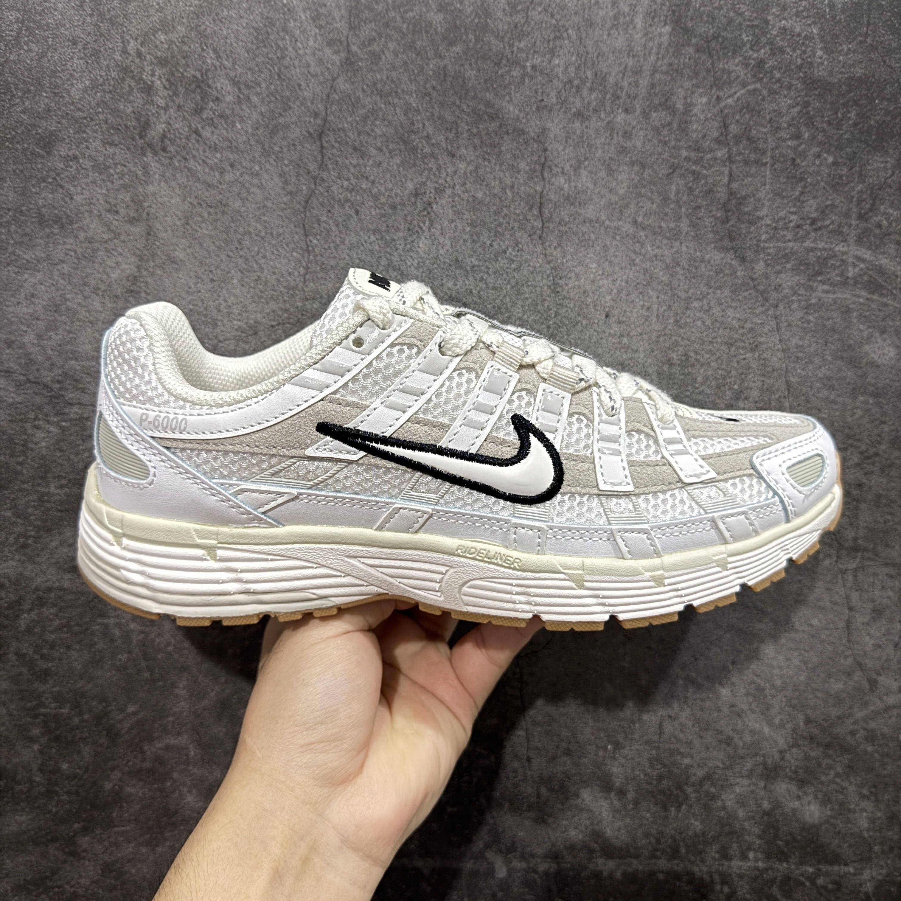 这双复古老爹鞋太懂夏天了!Nike P-6000米白款yyds